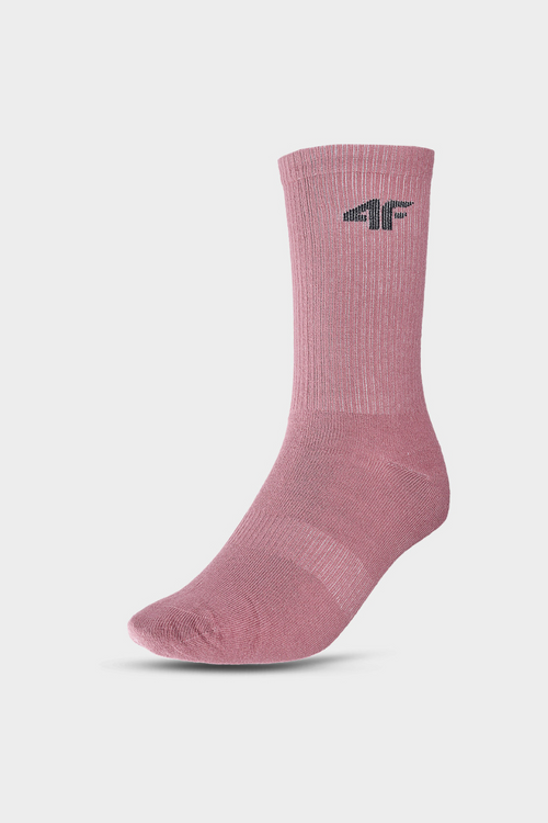 Skarpety 4F Dziewczęce Za Kostkę Casual 4-Pack Multikolor 4FJWAW24USOCF297-90S