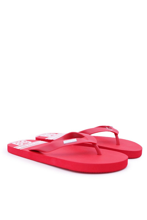 Men's Flip Flops Big Star Red AA174416