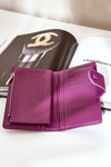 Women's Wallet Made Of Eco Leather Purple Isamille