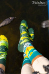 Skarpetkowy Zestaw FISHING TIME 2 Pary Rainbow Socks
