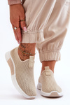 Classic Slip-On Trainers Beige Frankie