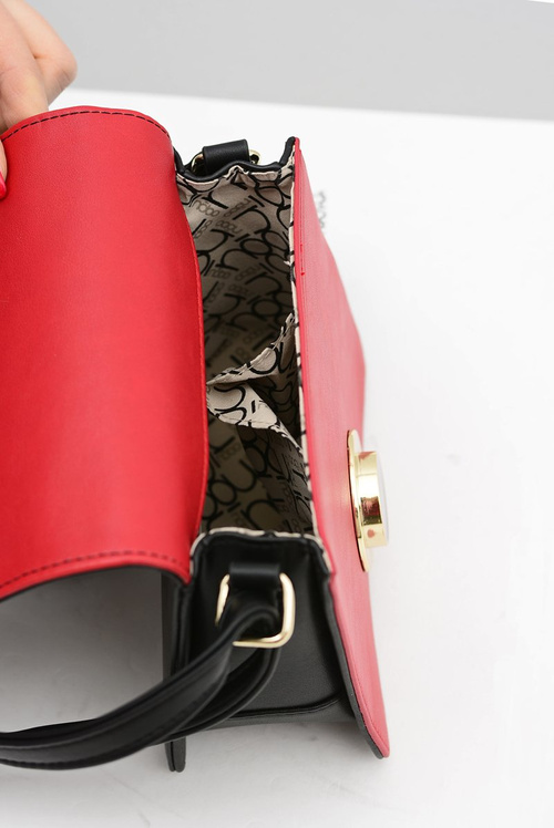 Nobo Women's Small Black Handbag Letter Bag