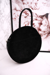 Round Handbag With Detachable Strap LAURA BIAGGI Black