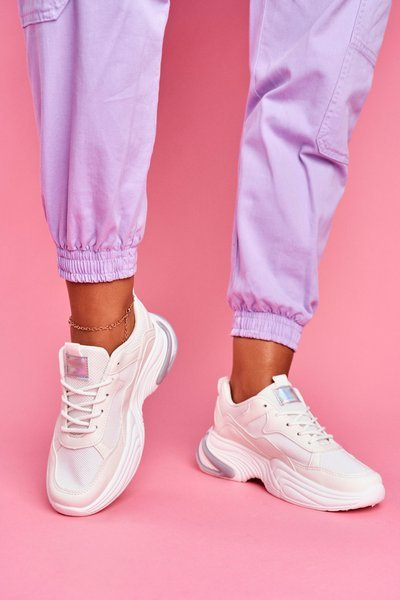 Sport Women's Shoes Colorful White Pinner