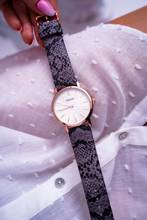 Women's Ernest Snake Skin Watch Cedis