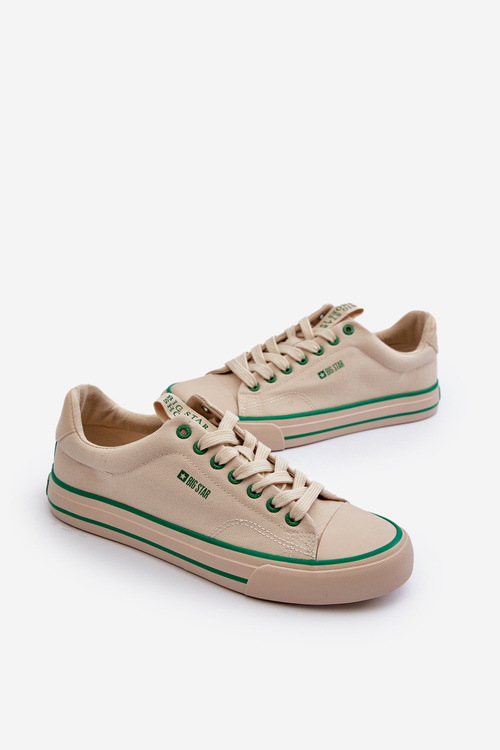 Men's Low Sneakers Big Star NN174006 Beige