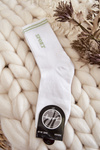 Women's Sport Socks Vertical Inscription Sport White