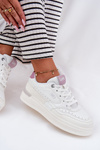 Women Platform Sneakers LEE EMMA WOMEN LOW 50251014.00L White