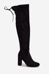 Women's Stiletto Boots Black Xamarin