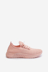 Women's Lightweight Fabric Sports Shoes Pink