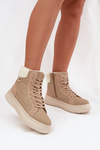 Women's Winter Shoes with Fur Lee Cooper LCJ-25-01-3736 Beige