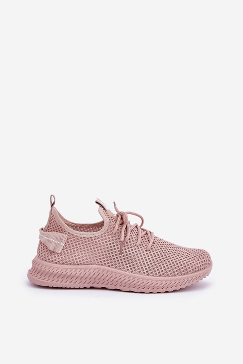 Mesh Slip-on Sports Shoes Women Pink Harice