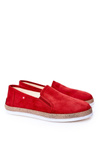 Men's Suede Espadrilles Big Star HH176007 Red