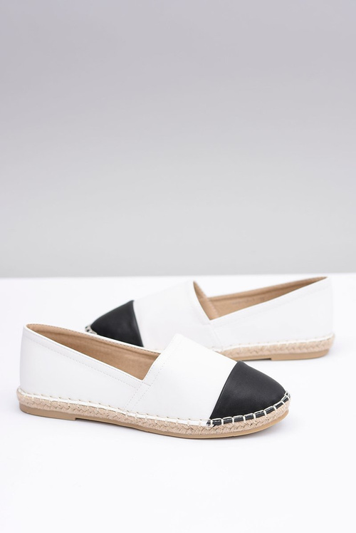 White Women's Espadrilles Black Nose Monii