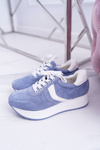 Sporty Women's Blue Shoes SportFreak