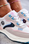 Women's sports sneakers Big Star KK274097 White and Pink