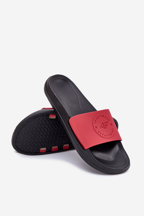 Men's Slippers 4FMM00FFLIM047A-62S Red