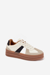 Women's Platform Sneakers Beige Sivirae