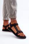 Women's Sport Sandals 4FRSS24FSANF054-23S Dark Grey