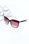 Women's Sunglasses Brown-Beige Ombre