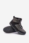 Buty Trekkingowe Ocieplane Męskie Szare Lee Cooper LCJ-24-01-2939