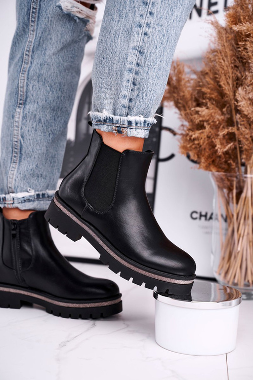 Women's jodhpur boots black Stiletto