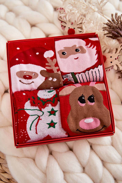 Skarpetki Damski Zestaw Świąteczny Mix Cosas