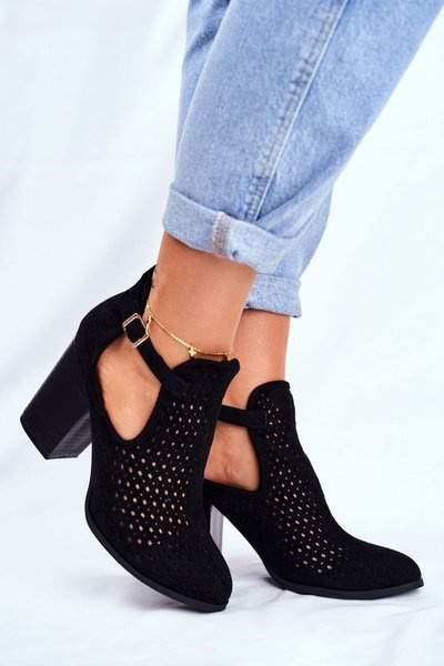 Women’s Boots On High Heel Black Morrena