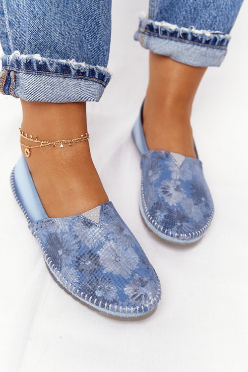 Women's Ballerinas Blue Maciejka 01930-72/00-0