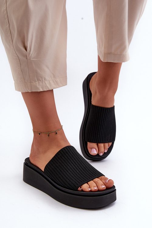 Women's Platform Sandals Sergio Leone SK083H Black