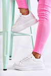 Women's Sport Shoes On The Platform White Eliso