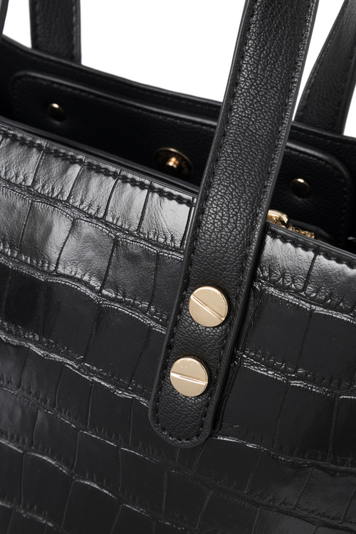 Classic Handbag with Animal Print NOBO NBAG-R3190-C020