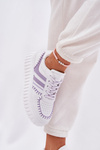 Ladies Sneakers On Platform Purple Ofenale