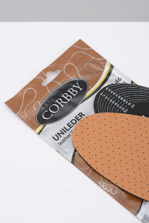 Corbby UNILEDER Leather insoles for all-purpose shoes