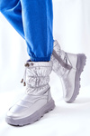 Women's Warm-up Snowboots Silver Starbone