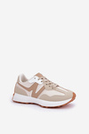 Women's Sports Sneakers Beige Britma