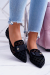 Lu Boo Mesh Ballerinas Black Lords Mamba
