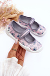 Child Ballet Slippers Teddy Bears Befado 114X513 Pink-Gray