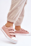 Classic Velcro Fabric Sneakers Big Star LL274A200 Pink