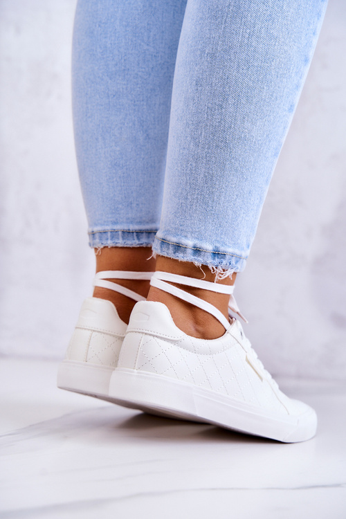 Women's Leather Sneakers Cross Jeans JJ2R4043C White