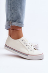 Women's Sneakers Made of Eco Leather White Lirean