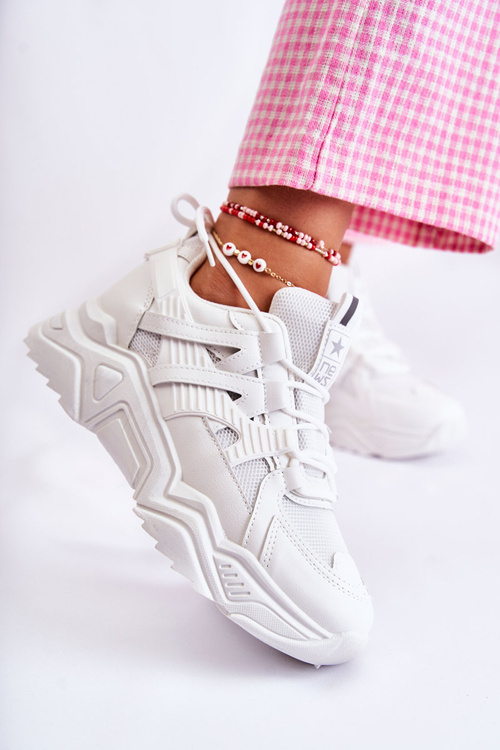 Women’s Sport Shoes Sneakers White Daren