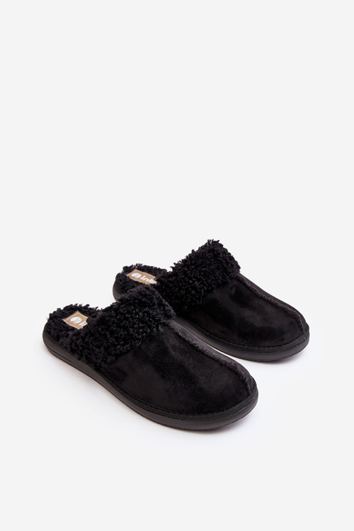 Women's Quilted Slippers Inblu EK000010 Black