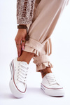 Women's Sneakers On A Chunky Platform White Ember