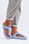Women's Foam Slippers Blue Apolla
