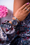 Women's Watch GG Luxe Wide Bracelet Silver Vivena