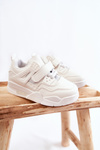 Children's Leather Sports Shoes White Marisa