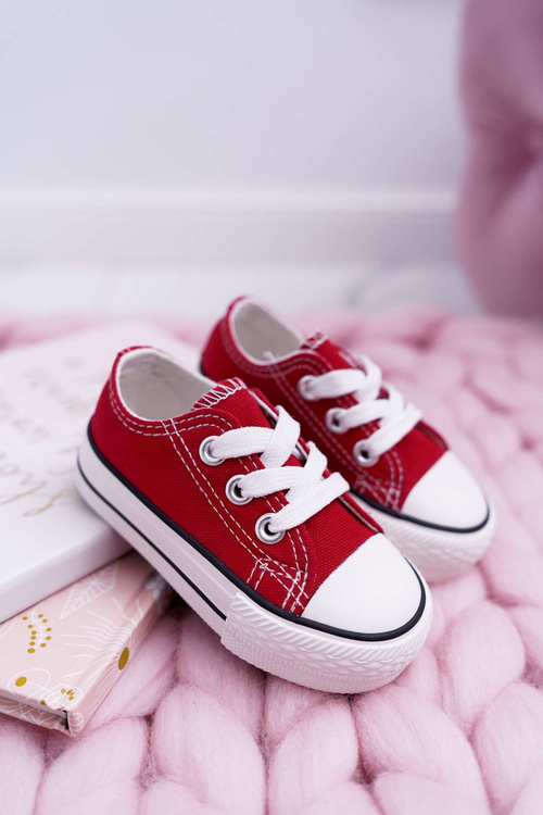 Kids Classic Sneakers Red Filemon