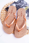 Flip Flops Women's Flip Flops Big Star Orange AA274A120