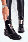 Women’s Leather Boots Black Nicole 2591